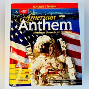 HOLT AMERICAN ANTHEM MODERN AMERICAN HISTORY-Teachers Edition Homeschool